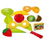 Žaislinės pjaustomos daržovės ir vaisiai Happy honestly